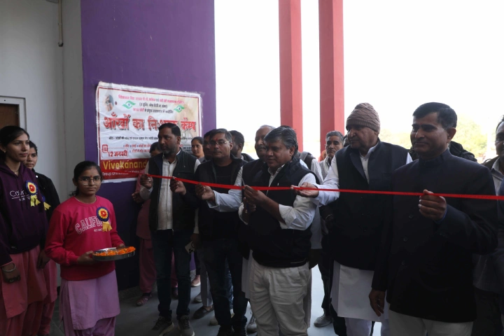 Eye Check Up Camp On Youth Festival