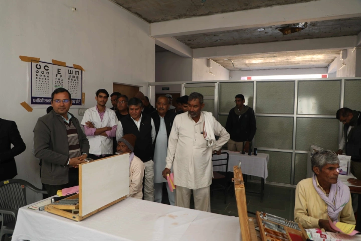 Eye Check Up Camp On Youth Festival